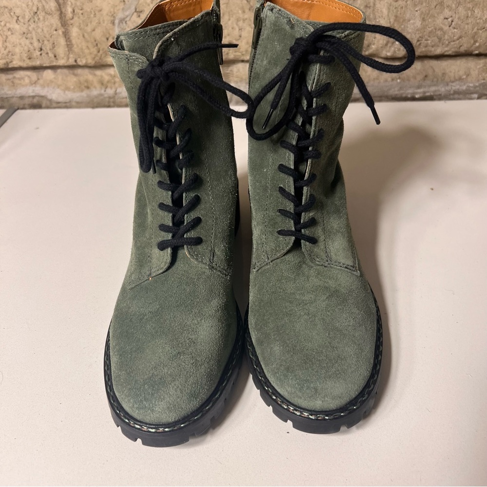 Lucky Brand Women's Olive Green Boots. - Picture 10 of 12